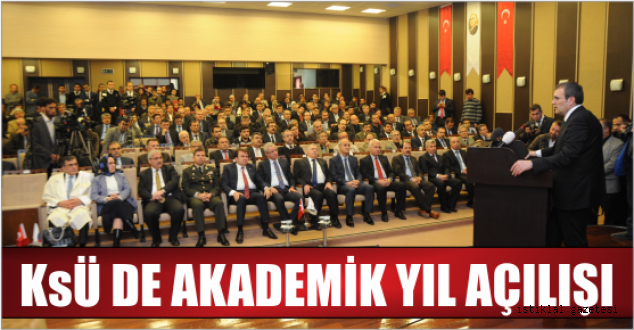 Ksü'de Akademik Yıl Açıldı