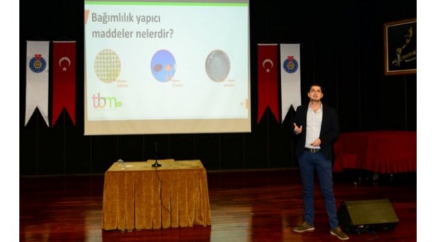 KSÜ'DE "TEKNOLOJİ TÜTÜN VE MADDE BAĞIMLILIĞI" KONFERANSI