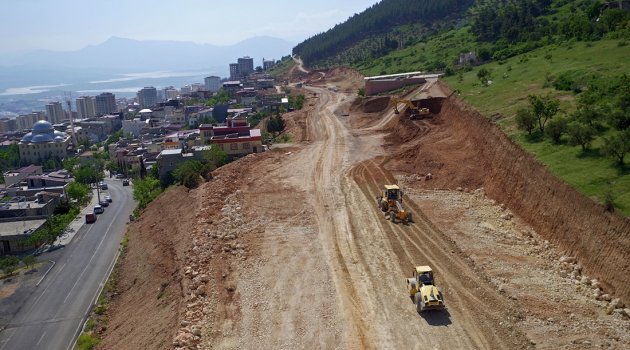 KUZEY ÇEVRE YOLUNDA ÇALIŞMALAR HIZLA DEVAM EDİYOR