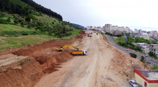 KUZEY ÇEVRE YOLUNDA HUMMALI ÇALIŞMA