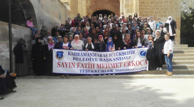 MİKROGRİŞİMCİ KADINLARDAN BAŞKAN ERKOÇ'A TEŞEKKÜR