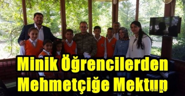 Öğrencilerden güvenlik güçlerine moral mektubu