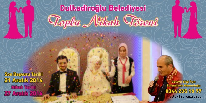 Okay:Nikah, evlenecek erkek ve kadın arasında yapılan en hayırlı akittir