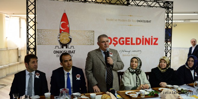 Onikişubat Belediye Başkanı Hanefi Mahçiçek: "BAŞARIMIZDA KADIN PERSONELLERİMİZİN PAYI ÇOK BÜYÜK"