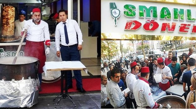 OSMANLI DÖNER'İN AŞURE ETKİNLİĞİNE YOĞUN İLGİ