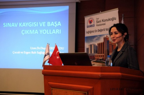 ÖZEL SANİ KONUKOĞLU HASTANESİ'NDE HALKA AÇIK KONFERANS