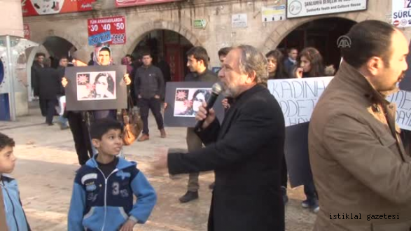 Özgecan Aslanın Öldürülmesi K.Maraşta. Şanlıurfa ve Adıyaman da Protesto Edildi