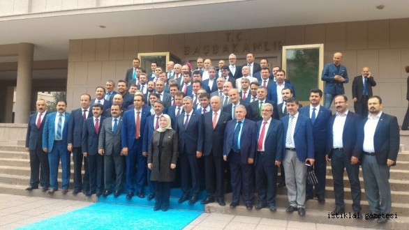 Pazarcık Belediye Başkanı Yakup Hamdi Bozdağ Ankara'da