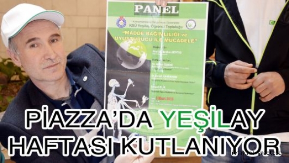 Piazza'da Yeşilay Haftası