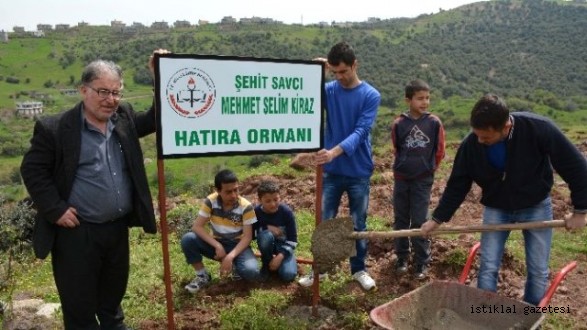 Şehit Savcı Mehmet Selim Kiraz'ın Adına Kahramanmaraş'ta Hatıra Ormanı Oluşturuldu