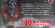 14 HAZİRAN JANDARMA GENEL KOMUTANLIĞININ 180 'İNCİ KURULUŞ YIL DÖNÜMÜ KUTLU OLSUN