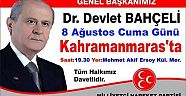 Bahçeli Konvoy İle Karşılanacak