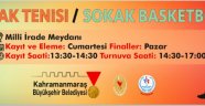 BÜYÜKŞEHİR'DEN SOKAK TURNUVASI..