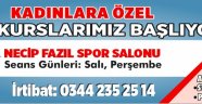 Büyükşehirden Kadınlar İçin Spor Kursu