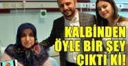 Kahramanmaraş'ta bir kadının kalbinden kitle çıkarıldı.