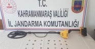 Kahramanmaraş'ta Define Ararken Jandarmaya Yakalandı