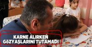 KARNE ALIRKEN GÖZ YAŞLARINI TUTAMADI