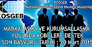 KOSGEB KOBİ PROJE DESTEK PROGRAMI'NA BAŞVURULAR DEVAM EDİYOR…