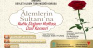 KUTLU DOĞUM HAFTASINA ÖZEL MUSİKİ KONSERİ