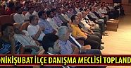 Onikişubat İlçe Danışma Meclisi Toplandı