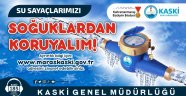 SU SAYAÇLARIMIZI SOĞUKTAN KORUYALIM..