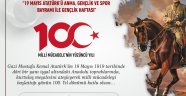 VALİMİZ SAYIN DAVUT GÜL'ÜN 19 MAYIS ATATÜRK'Ü ANMA, GENÇLİK VE SPOR BAYRAMI MESAJI