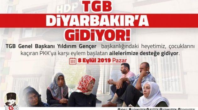 TGB Diyarbakırlı Anneleri Ziyarete Gidiyor