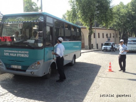 Toplu Taşıma Araçlarına Sıkı Denetim