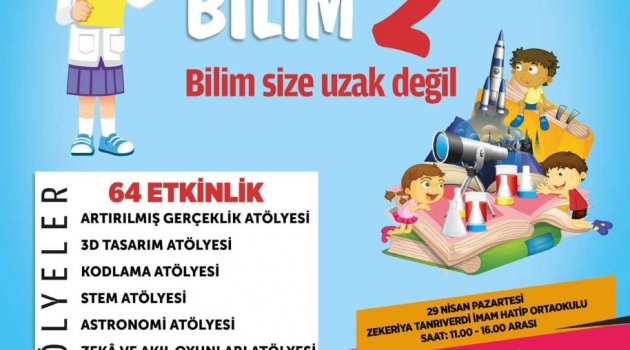 TÜBİTAK Bilim Şenliği Piazza' da Başlıyor