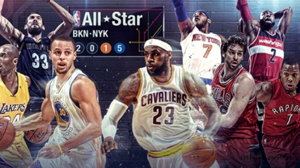 Türkiye Hariç Bütün Dünya 2015 NBA All Star'ı Canlı İzleyecek