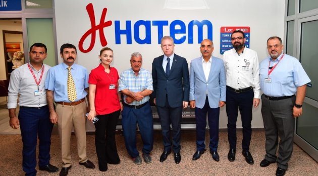 Vali Gül'den özel hastanelere ziyaret