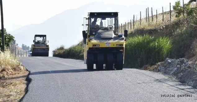 Yeşilyöre Yolu Asfaltlanıyor...